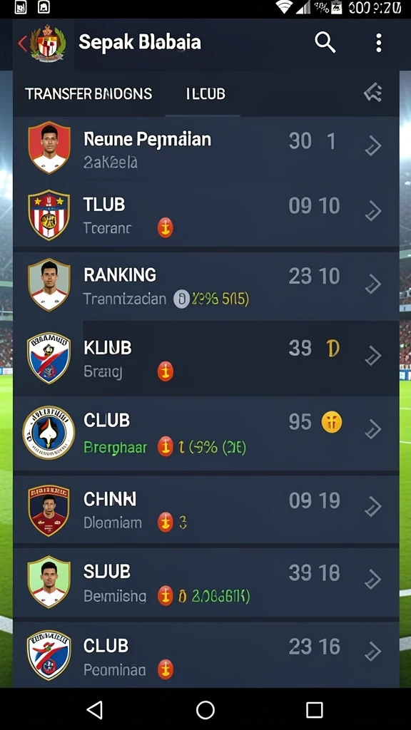 Tampilan awal aplikasi 11TBET yang ramah pengguna.
