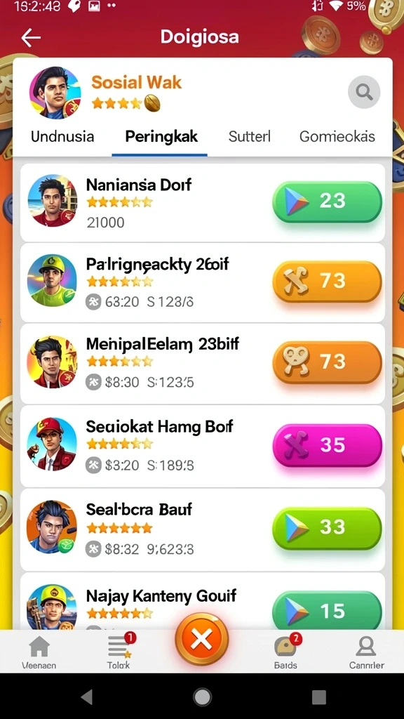 Kustomisasi karakter yang lengkap dan menarik.