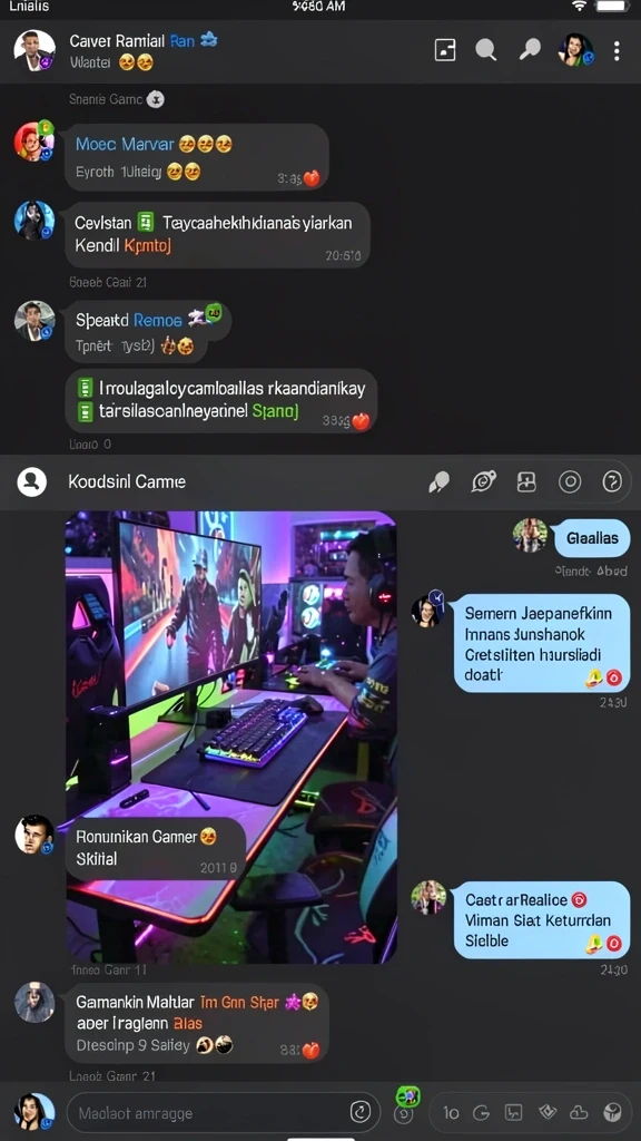Tantangan seru di setiap level permainan.