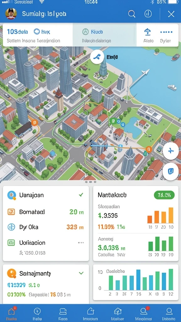 Screenshot pertama menampilkan tampilan menu utama yang menarik.