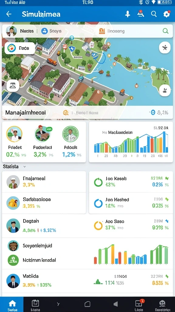 Aksi seru dalam permainan BEBASMAX.