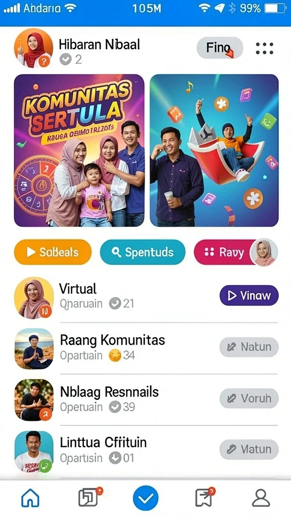 Tampilan antarmuka BURSA188 yang menawan.