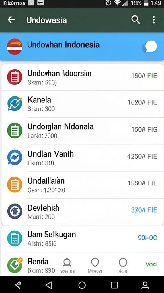Tampilan antarmuka yang user-friendly dan menarik.