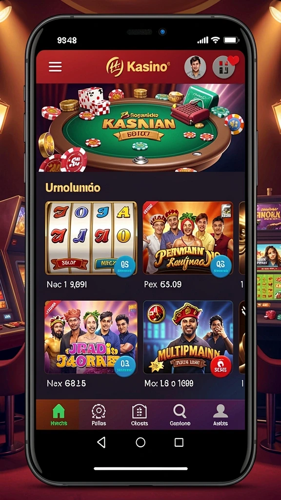 Sesi permainan yang seru dan penuh tantangan.