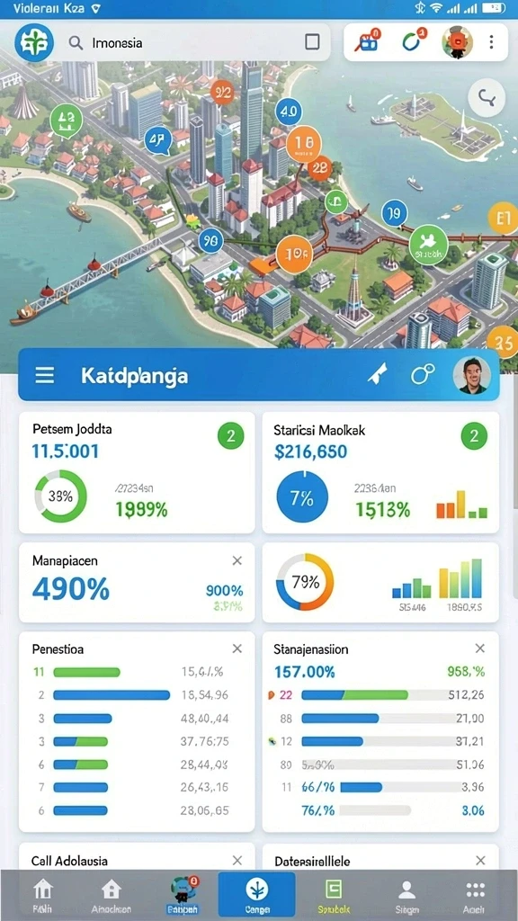 Tampilan antarmuka yang menarik dan mudah digunakan.