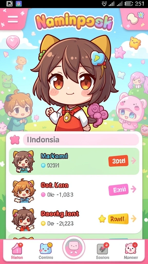 Tampilan utama GB777 yang atraktif dan mudah dinavigasi.