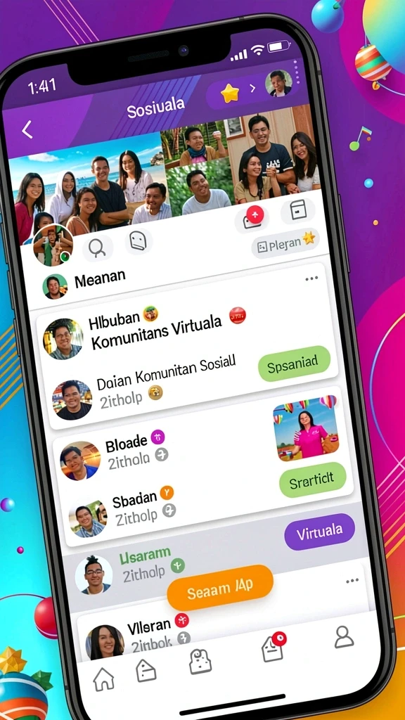 Mode multiplayer yang memungkinkan kompetisi.