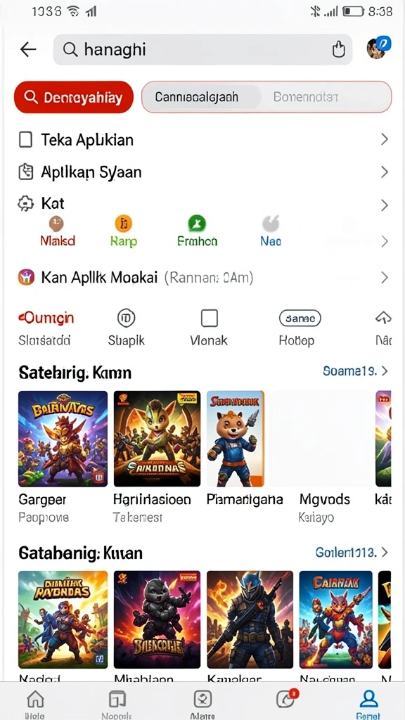 Tampilan grafis yang memukau dan penuh warna.