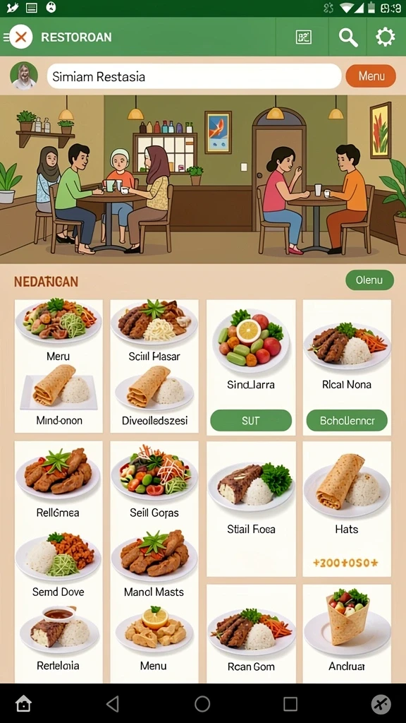 Gameplay yang interaktif dan menarik perhatian.