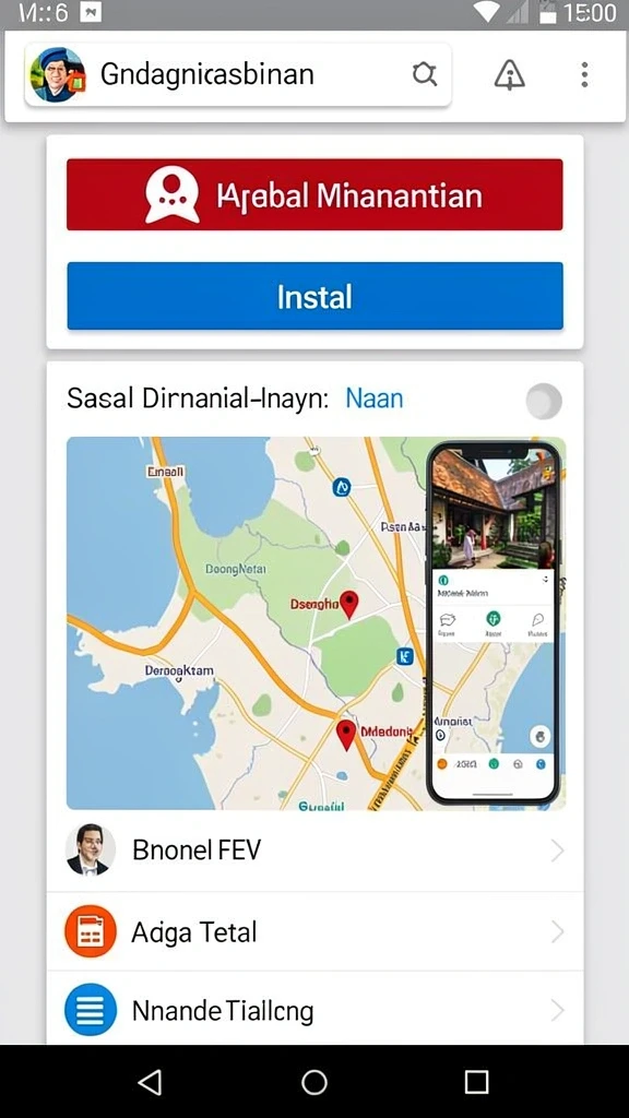 Tampilan antarmuka pengguna yang memukau dan intuitif.
