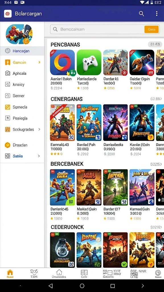 Berbagai pilihan mesin slot yang seru.