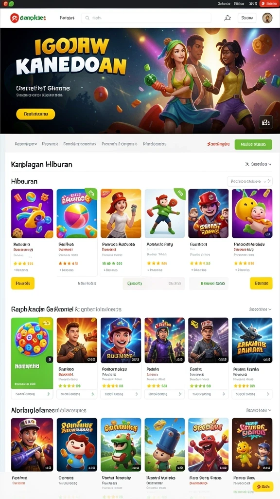 Mode permainan multiplayer yang seru dan kompetitif.