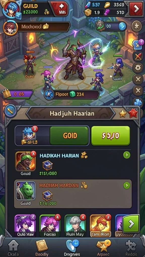 Visual latar belakang yang indah dan menakjubkan.
