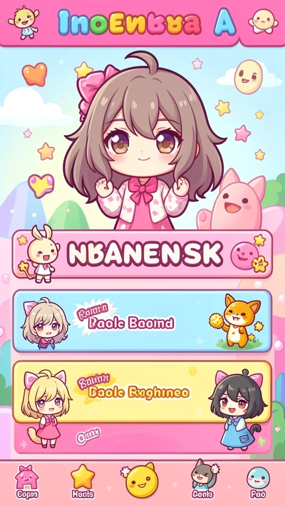 Screenshot menunjukkan petualangan seru karakter utama.