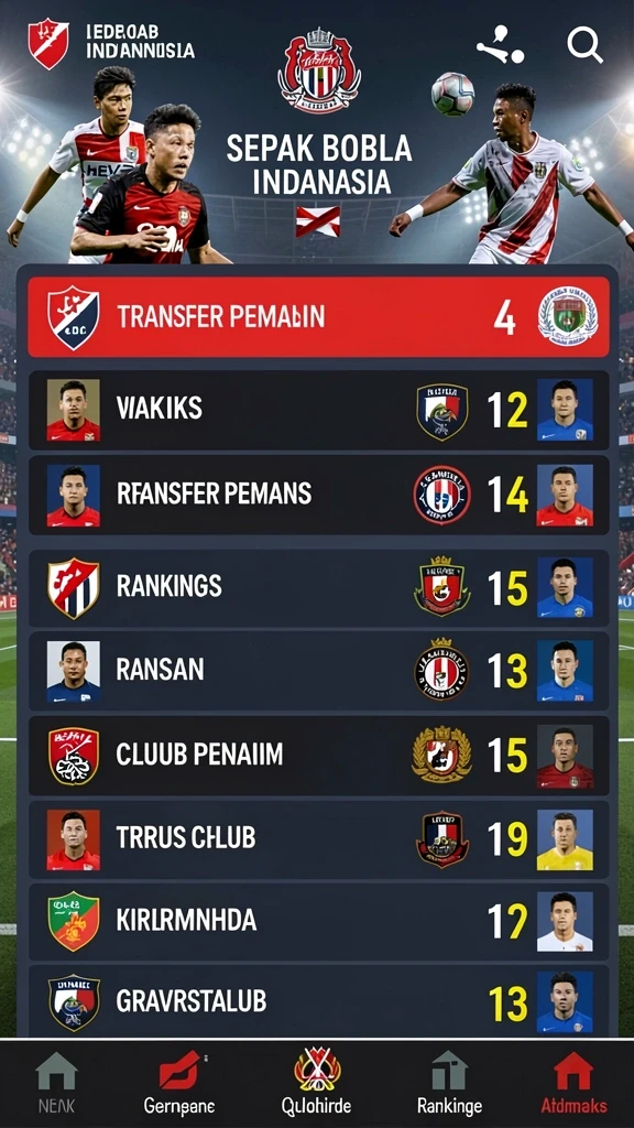 Tampilan antarmuka yang intuitif dan menarik.