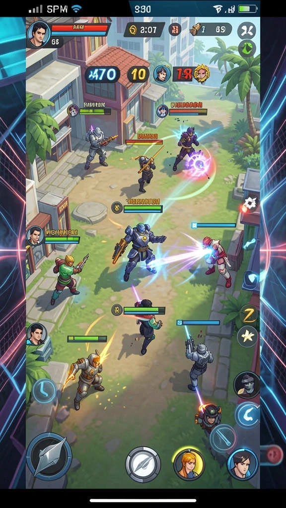 Mode multiplayer yang seru untuk bersaing dengan teman.