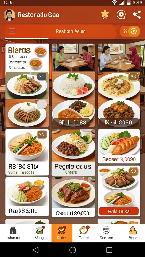 Screenshot menunjukkan antarmuka utama LUNATOGEL yang menarik.