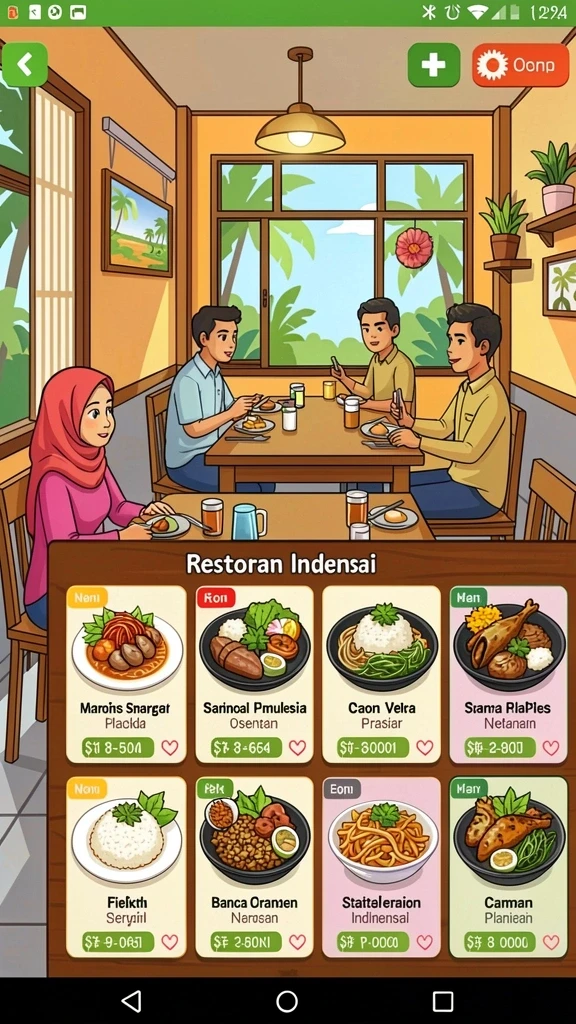 Screenshoot leaderboard yang kompetitif.