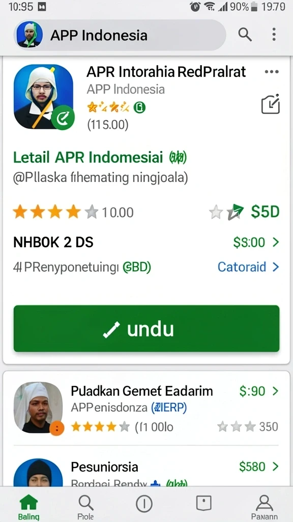 Tampilan antarmuka yang intuitif dan mudah digunakan.