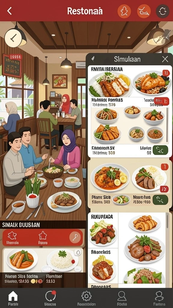 Beragam pilihan permainan yang tersedia untuk semua pengguna.