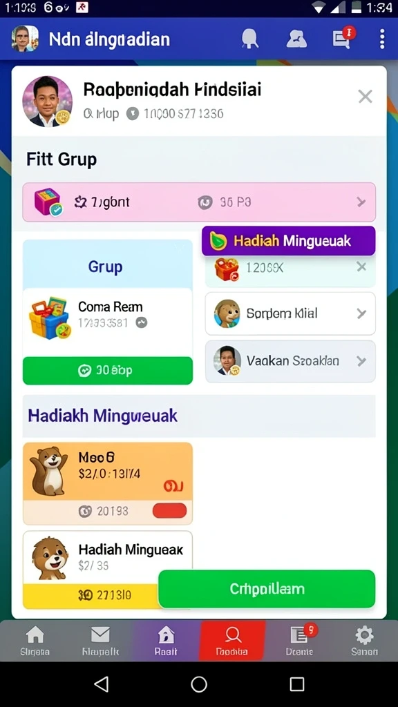 Pengalaman multiplayer yang seru dan interaktif.