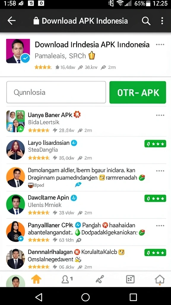 Tampilan antarmuka yang intuitif dan mudah digunakan.