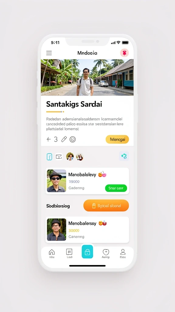 Screenshot menunjukkan karakter utama dalam permainan.