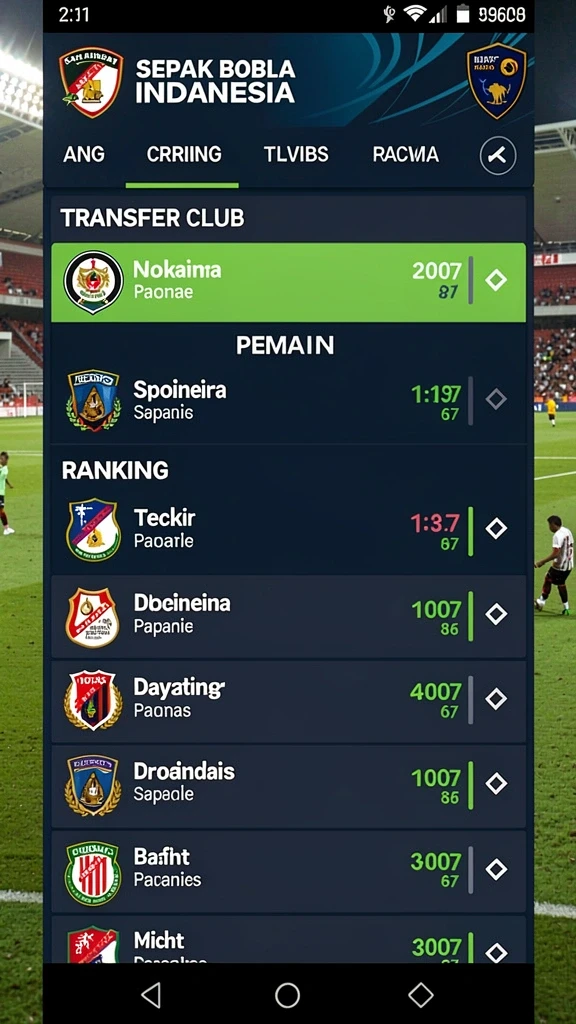 Mode permainan kompetitif yang seru.