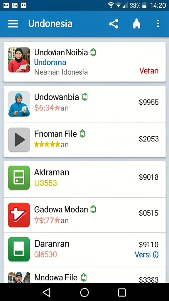 Antarmuka pengguna yang menarik dan intuitif.