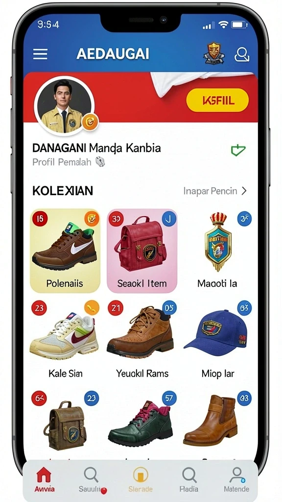 Tampilan antarmuka yang intuitif dan mudah digunakan.