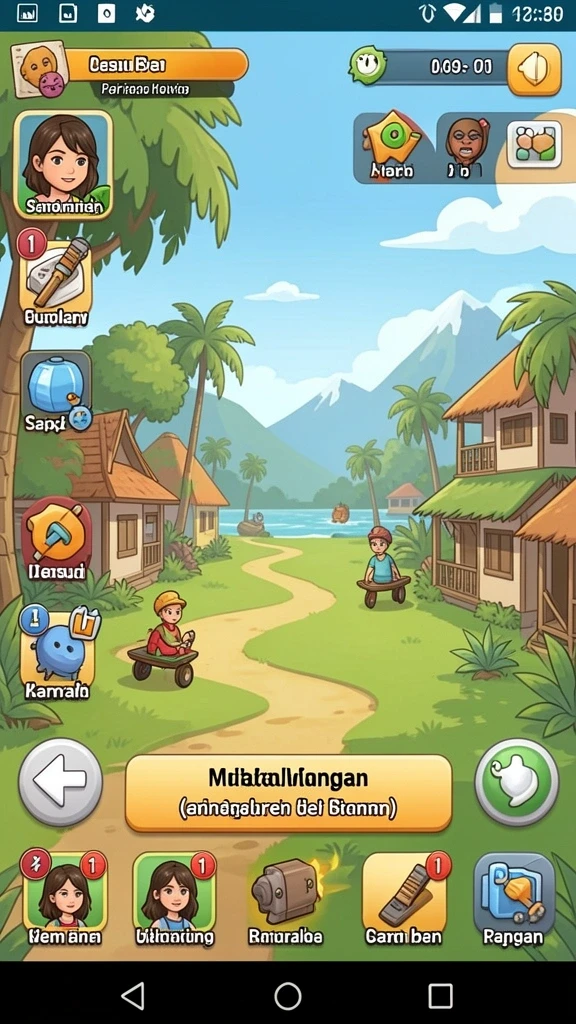 Gameplay seru dengan banyak tantangan.