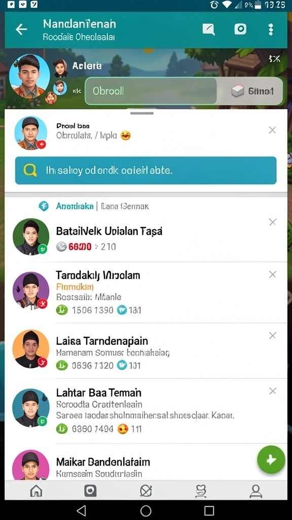 Sistem hadiah menarik yang memotivasi pemain.