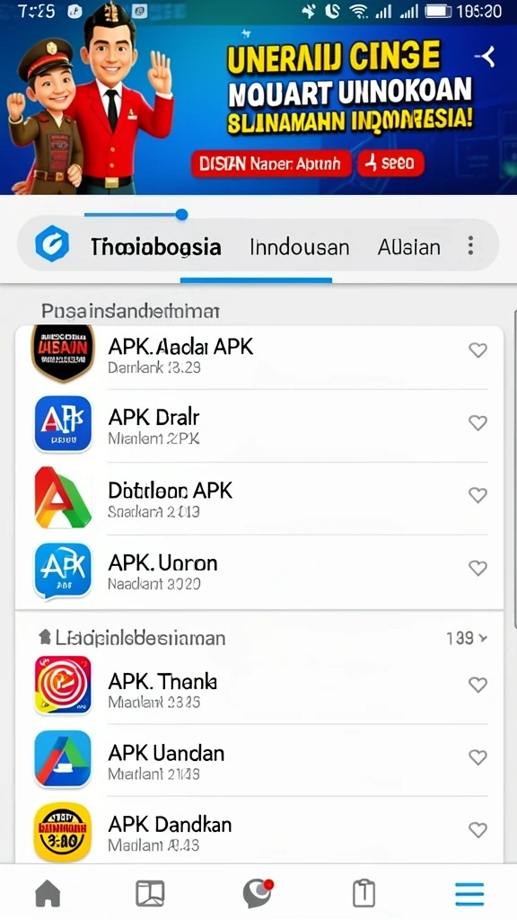 Tampilan antarmuka yang ramah pengguna.