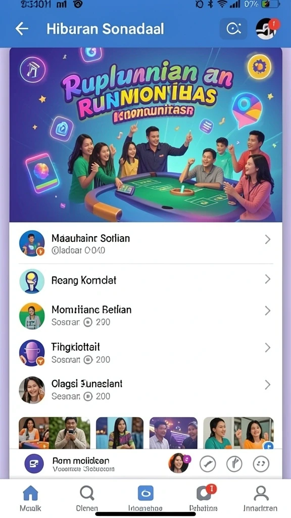 Tampilan antarmuka yang intuitif dan mudah digunakan.